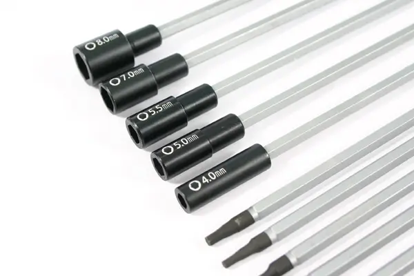 Fastrax 19-in-1 RC tool kit 3Xslot, 3X PH 6Xhex, 4Xnut 1X 5/8MM wrench – RC Tool Kits